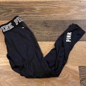 VS PINK fleece leggings M like new